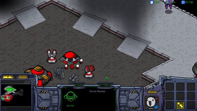 StarCraft: Cartooned - The Original Terran Campaign! - Episode 1 Mission 9: New Gettysburg смотреть онлайн