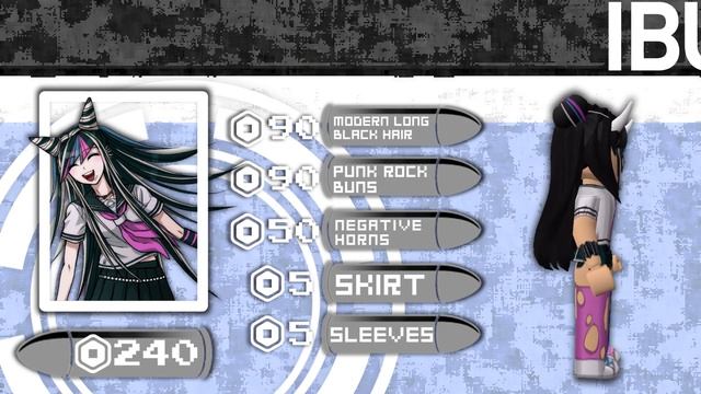 16 Anime Outfits LINKS IN DESC || Danganronpa 2 || Roblox смотреть онлайн