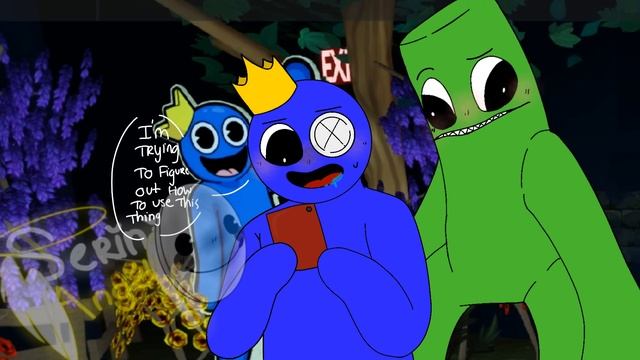 If Rainbow Friends Google Themselves // My AU смотреть онлайн