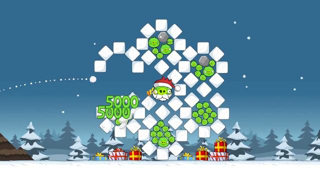 Angry Birds Seasons Mac - Golden Egg #1 Walkthrough Seasons Greedings Level 1-13 Christmas смотреть онлайн