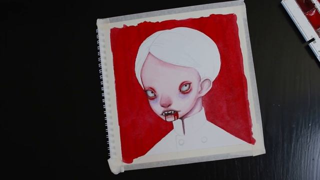 ВАМПИР В ТРАДИШКЕ #DrawThisInYourStyle смотреть онлайн
