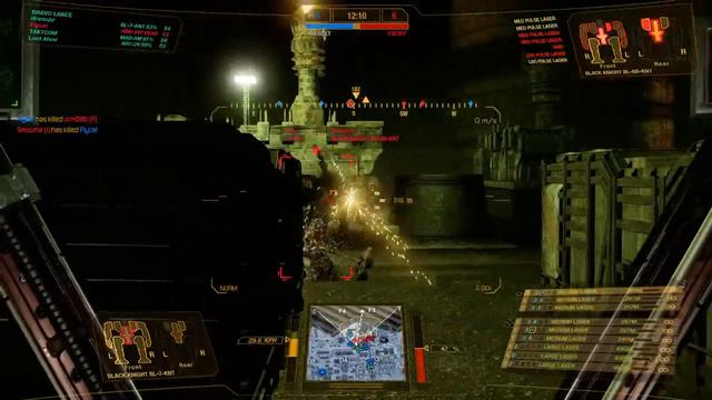 MechWarrior Online : BL-7-KNT "Dark Knight" (3x LL, 6x ML, STD310) смотреть онлайн