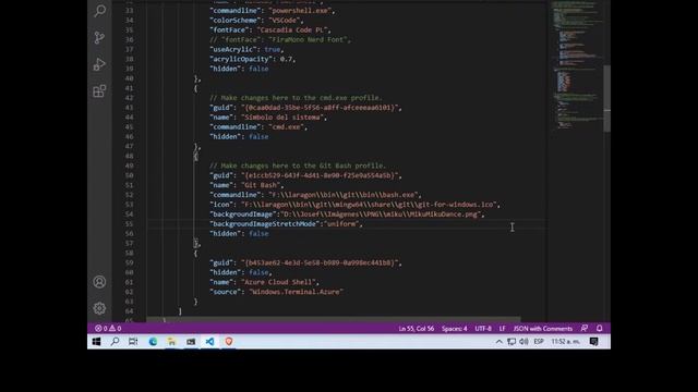 Windows Terminal - Add New Profile, Background Image, Starting Directory, Suppress Title. etc .. смотреть онлайн
