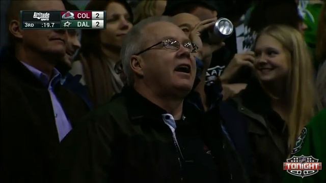 Tyson Barrie scores late against the Dallas Stars to tie the game смотреть онлайн