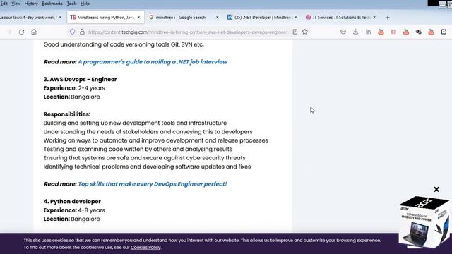 Mindtree Recruitment 2022 | Mindtree is hiring Python, Java, .NET developers engineers; apply now! смотреть онлайн