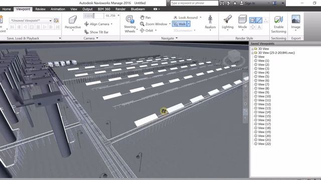 Renewable Enrgy process center Solar and Wind Navisworks walk through смотреть онлайн