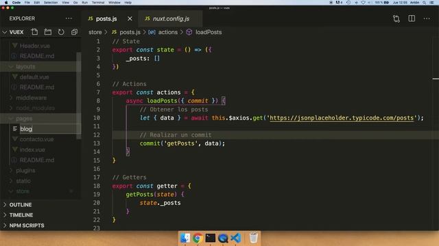 Vuex & Nuxt JS #2 | Módulos смотреть онлайн