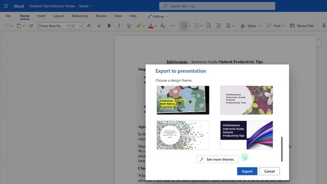 Easily Convert Word Document to PowerPoint Slides | Save Time смотреть онлайн