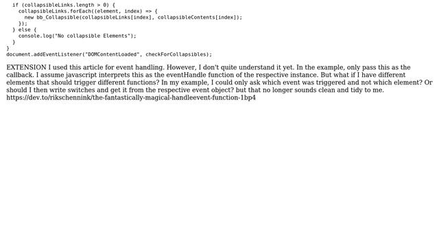 Code Review: Learning Javascript OOP with a Collapsing Item Class смотреть онлайн