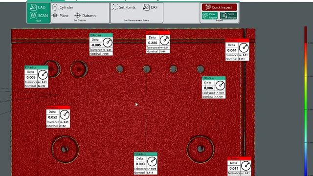 Metron RMS Software: Using DxF File for 3D Inspection смотреть онлайн