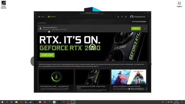 Fredagsfif afsnit 3 - Opdater grafik driver med Geforce Experience смотреть онлайн