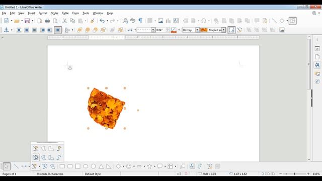 Drawing Toolbar Part-1|| LibreOffice Writer || Explore Your Imagination