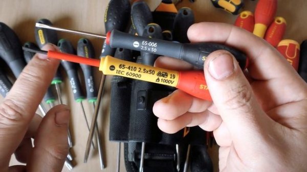 Лучшие отвёртки Stanley Fatmax.