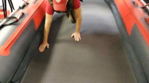 Лодка ПВХ Риф Тритон Скат 400 + Тент Комби