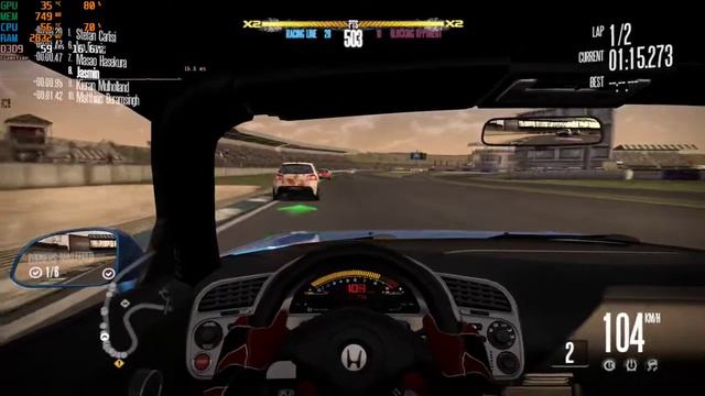 Need for Speed: Shift Intel Pentium G5400 3.7 GHz & Nvidia GT 1030 2GB GDDR5 смотреть онлайн