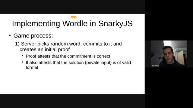 Wordle using recursive Zero Knowledge Proofs for Mina Protocol by sCrypt & Michel смотреть онлайн