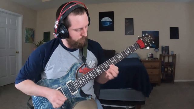 "We Bow In Its Aura" w/ “Pillars” Intro - Veil of Maya - Guitar Cover смотреть онлайн