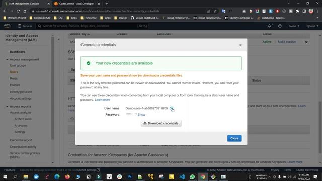 Connecting to AWS CodeCommit from the local computer | Create Repo, Clone, Add Program, Push Commit смотреть онлайн