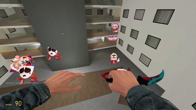 THE Amazing DIGITAL CIRCUS and NEW Nicos Nextbot in Liminal Hotel Garrys Mod Episode 22 смотреть онлайн