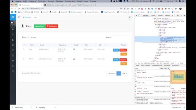 Voyager Laravel 6 Install Admin Panel for managing users, roles, permissions & crud Example Tutoria смотреть онлайн