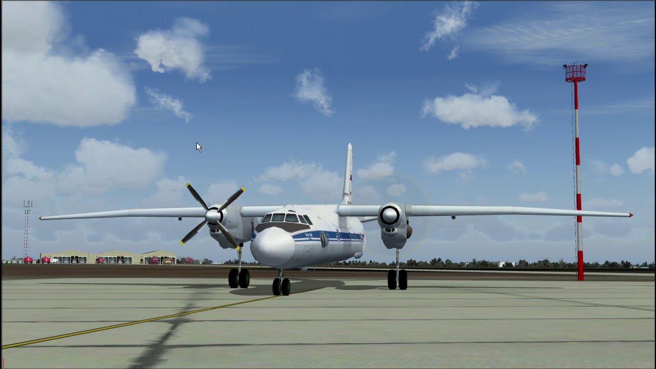FS2004 | Antonov An-26 startup смотреть онлайн