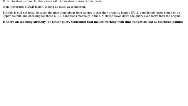 Databases: Optimizing a query on a large table (EXPLAIN ANALYZE result inside) смотреть онлайн