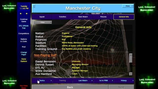 Championship Manager 01-02 - D.T.L - Season 4 смотреть онлайн