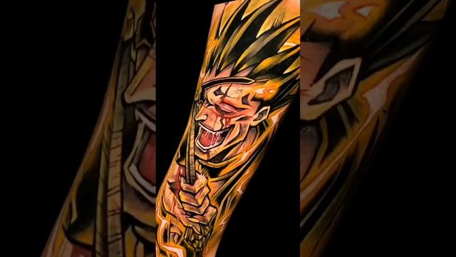 ?BEST 10 ANIME TATTOOS? by @dave.vero.ink #shorts смотреть онлайн