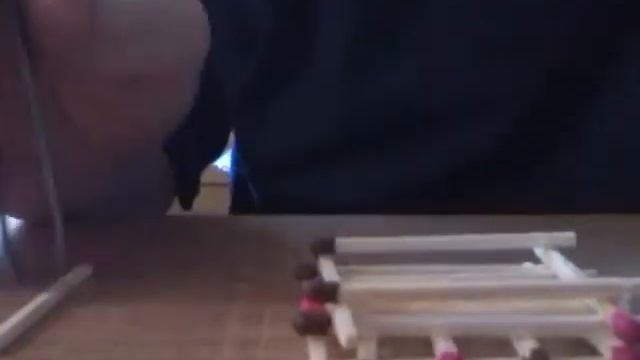 Домик из спичек без клея смотреть онлайн