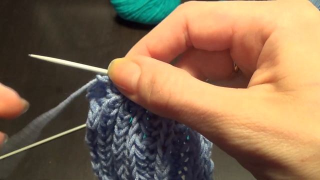 Схема вязания спицами. Полупатентная резинка //// The scheme of knitting. Polupatentnaya gum смотреть онлайн