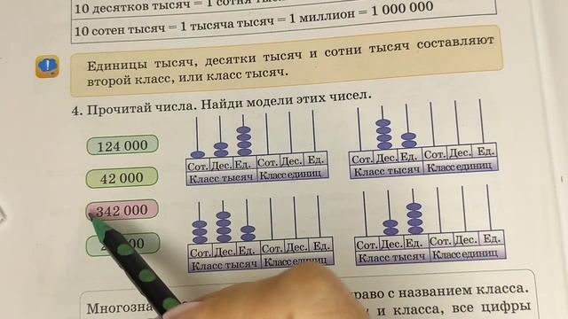 Математика. 3 класс. Урок #6 "Счёт тысячами до 1 000 000" смотреть онлайн
