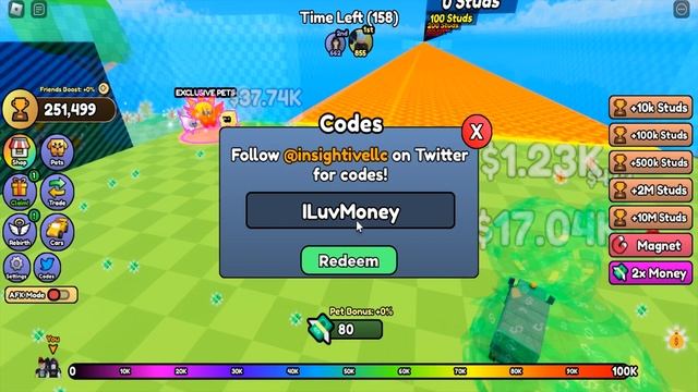 Roblox Money Race New Code August 2023 смотреть онлайн