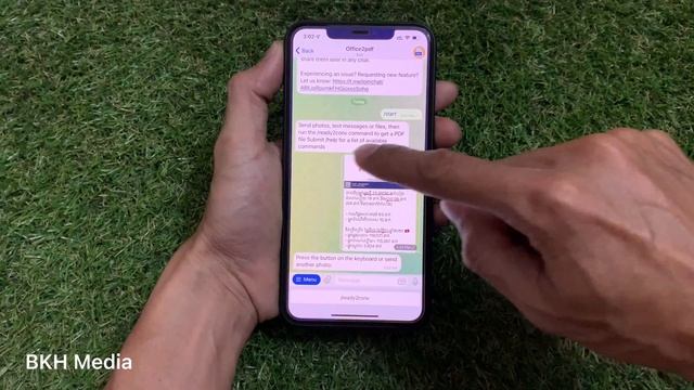 វិធីបម្លែងរូបភាពទៅជា PDF File លើ Telegram - Convert Photo to PDF File on Telegram смотреть онлайн