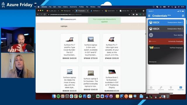 Issue and accept verifiable credentials using Azure Active Directory | Azure Friday смотреть онлайн
