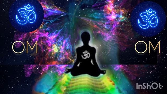 1 hour OM chanting 639Hz | Music for Yoga & Meditation | Peaceful Mind Removes Negative blocks смотреть онлайн