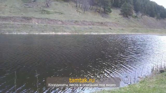 Бесплатный пруд для рыбалки и пикника в селе Инзер. Инзерские пруды в Белорецком районе. смотреть онлайн