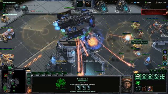 Starcraft LotV Co-op - Masters of Midnight Full Clear Solo (Raynor, Brutal) смотреть онлайн