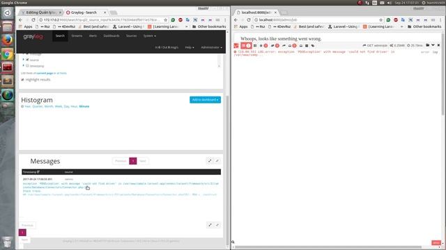 Demo GrayLog 2 with Laravel5 app смотреть онлайн