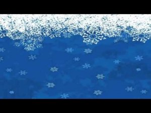 Белые снежинки