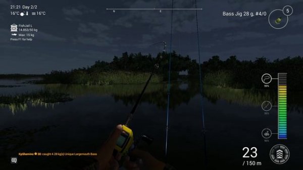The Fisherman - Fishing planet, Leveling Guide 30 To 32 , Florida Baitcoins Farm, Bass Machine