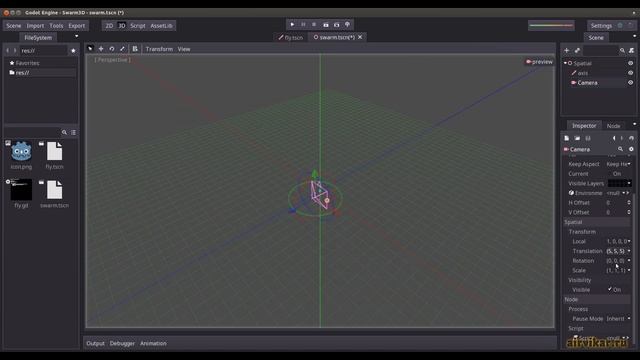 Godot Engine: Swarm 3D смотреть онлайн