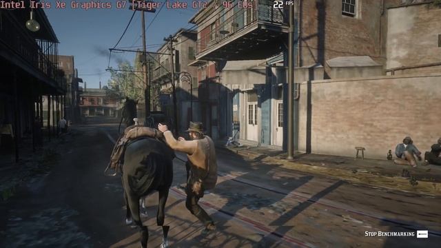 ? Intel Iris Xe Graphics G7 - Red Dead Redemption 2 gameplay benchmarks (1080p) смотреть онлайн