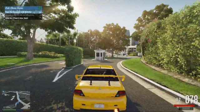 Uber Mitsubishi Lancer Evo VIII - NaturalVision Evolved GTA 5 смотреть онлайн