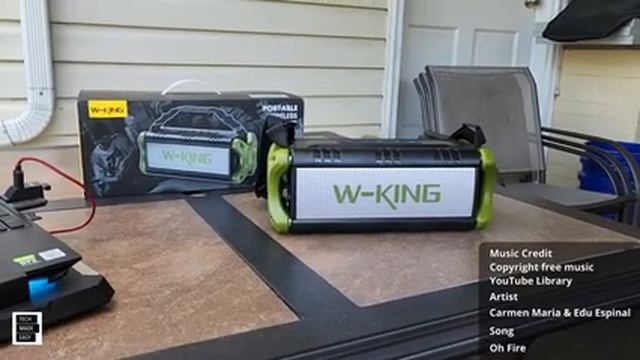 ? W-King X10 and D8 Head 2 Head Comparison review and testing Bluetooth Speakers смотреть онлайн