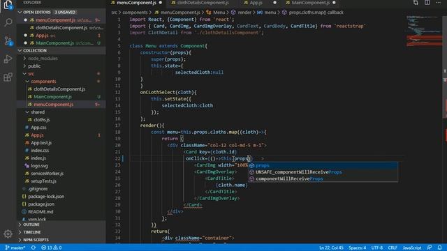 Presentational vs Container Component смотреть онлайн