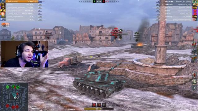 ДЕТАЛЬНЫЙ РАЗБОР БОЯ СТАТИСТА ● ПОЧЕМУ ОН ПОБЕЖДАЕТ НА T110E4 ● WoT Blitz смотреть онлайн
