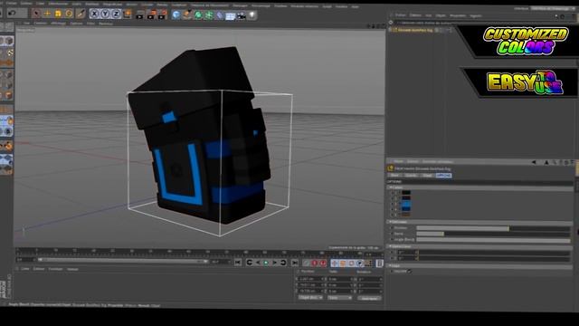 ✦ [Free] Backpack Minecraft Rig v2 ➤ Cinema 4D ✦ смотреть онлайн