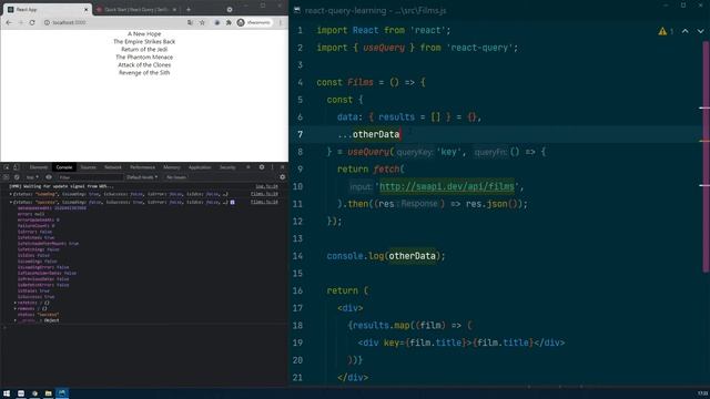 03. isLoading - preload | react-query смотреть онлайн