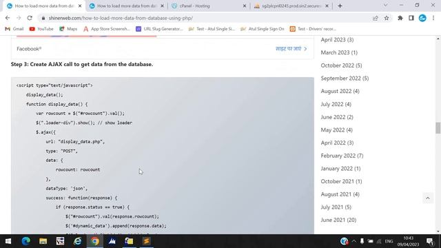How to add Load More button in your webpage by using HTML & PHP | Create Load more button live demo смотреть онлайн