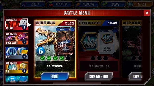 TITANOBOA PACK - JURASSIC WORLD THE GAME (CLASH OF TITANS) смотреть онлайн